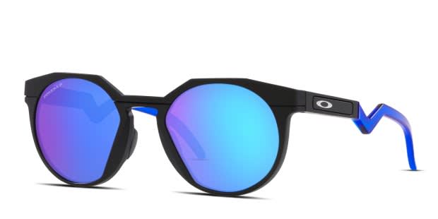 Oakley OO9242 Hstn Black , Blue Prescription Sunglasses - 50% Off