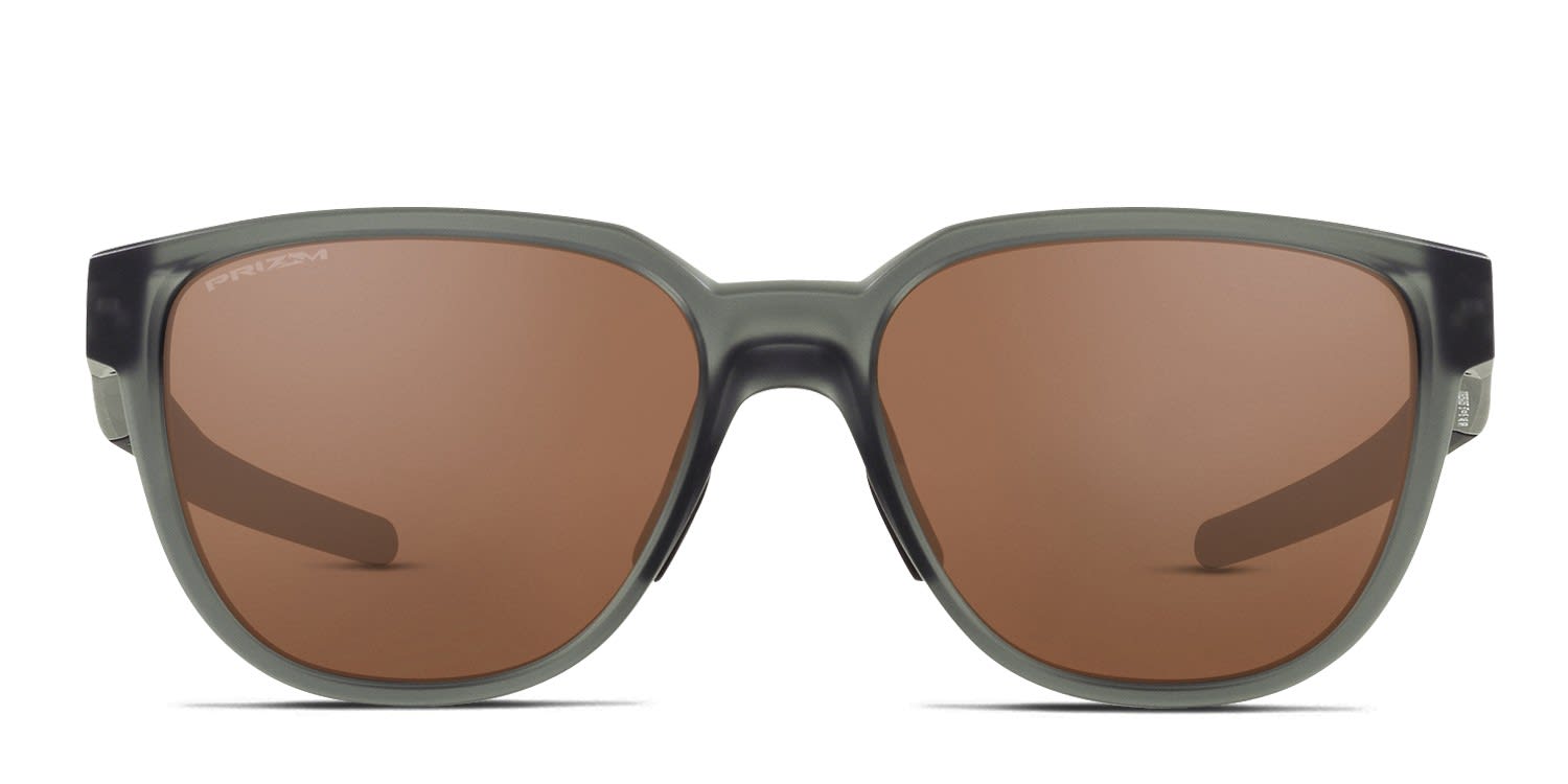 Oakley OO9448 Sylas Gray, Red frame with PRIZM ruby lenses