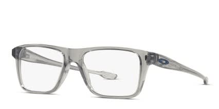 Oakley OY8026 Bunt Kids Gray, Clear glasses - Gray / Clear - Angle View