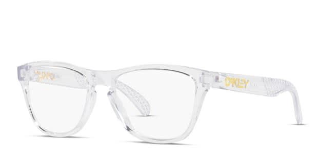 Oakley OY8009 Frogskins Xs Kids Clear Eyeglasses | Includes FREE