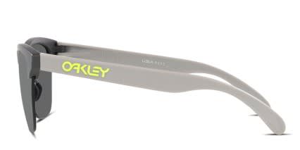 Oakley OO9374 Frogskins Lite Prizm Gray glasses - Gray - Side View