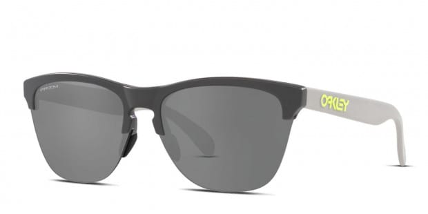 OAKLEY オークリー FROGSKINS LITE OO9374-5163 サングラス レトロデザインでお洒落 MATTE DARK GREY × PRIZM BLACK レンズ Frogskins™ Lite Prizm Sapphire Lenses, Matte Black Frame