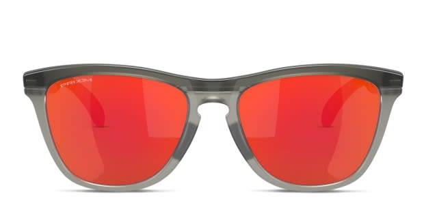 Oakley OO9284 Frogskins Range gray frame with PRIZM ruby lenses