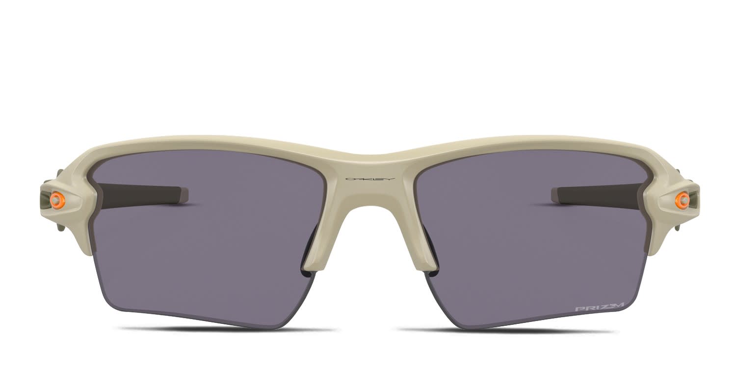 Oakley OO9188 Flak 2.0 Xl brown frame with PRIZM grey lenses