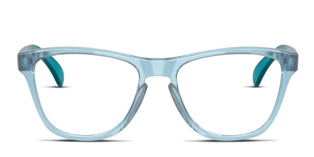 Oakley OY8009 Frogskins Xs Kids Blue, Clear Prescription Oakley OY8009 Frogskins Xs Kids Blue, Clear Prescription