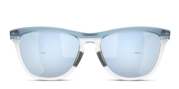 Oakley OO9284 Frogskins Range clear , blue frame with PRIZM  display picture 2