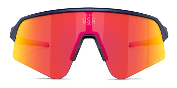 Oakley OO9465 Sutro Lite Sweep Team USA Prizm Blue, Red Sunglasses