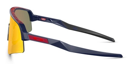 Oakley OO9465 Sutro Lite Sweep Team USA Prizm Blue, Red (Non-Rx-able) glasses - Blue / Red - Side View
