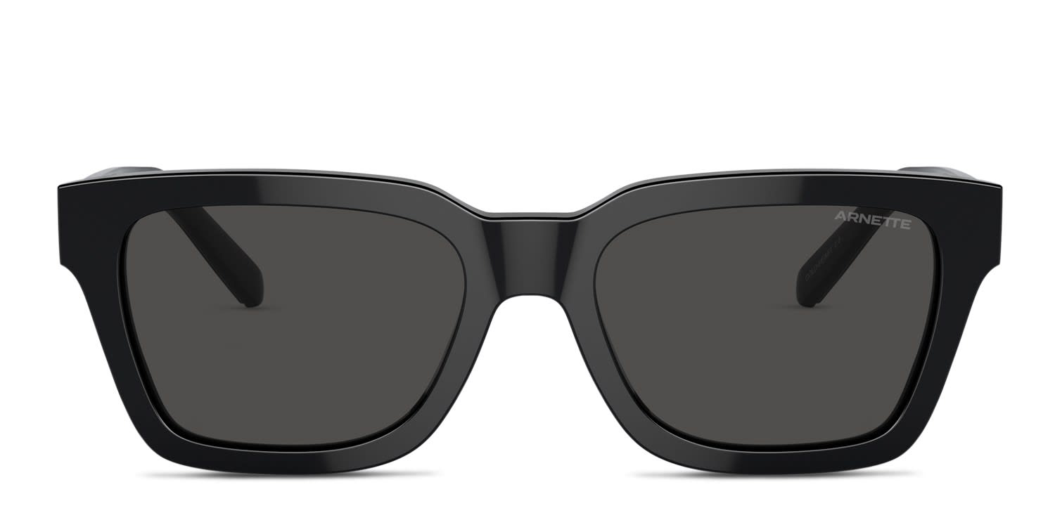Arnette AN4334 Cold Heart 2.0 Black, Gray glasses - Black / Gray - Frontal View