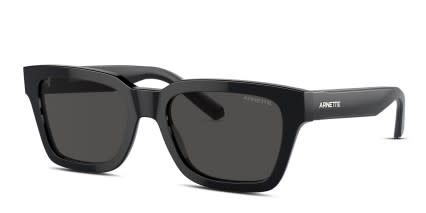 Arnette AN4334 Cold Heart 2.0 Black, Gray glasses - Black / Gray - Angle View