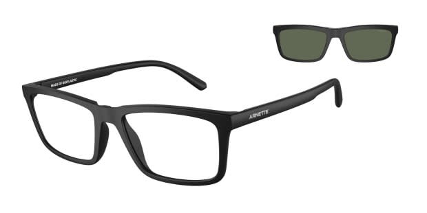 Arnette AN4333 Hypno 2.0 w/Clip-On Matte Black Prescription Eyeglasses