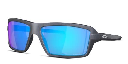 Oakley OO9129 Cables Prizm Blue glasses - Blue - Angle View
