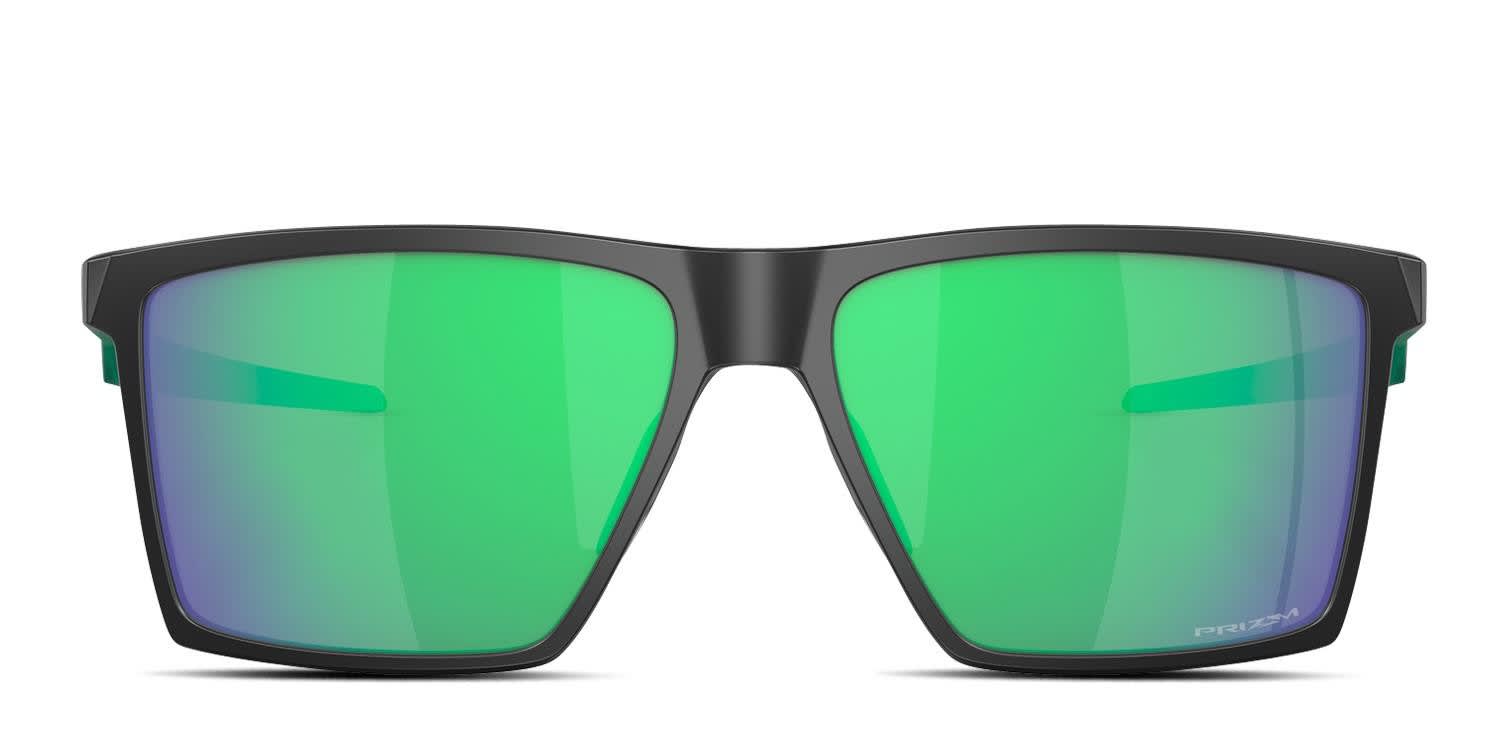Oakley OO9482 Futurity Sun Prizm Black, Green glasses - Black / Green - Frontal View