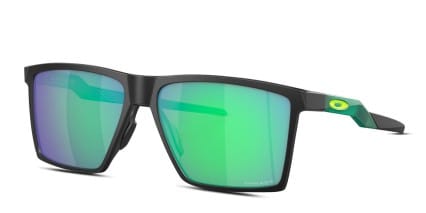 Oakley OO9482 Futurity Sun Prizm Black, Green glasses - Black / Green - Angle View