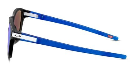 Oakley OO9265 Latch Black glasses - Black / Blue - Side View