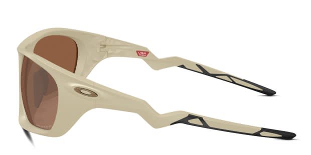 Oakley OO9431 Lateralis Beige frame with tungsten polarized lenses