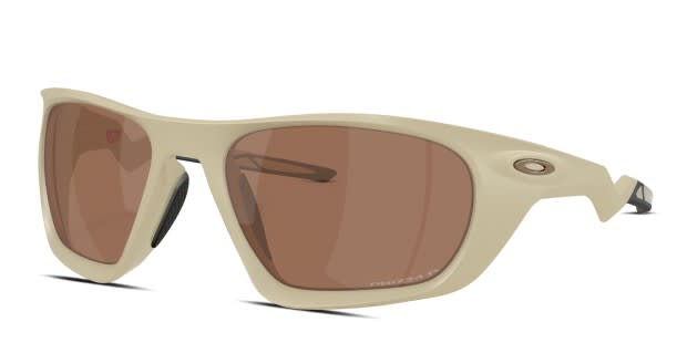 Oakley OO9431 Lateralis Beige frame with tungsten polarized