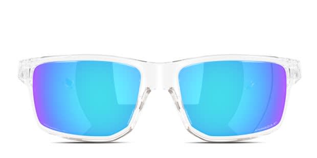 Oakley OO9470 Gibston Xl clear frame with PRIZM sapphire polarized