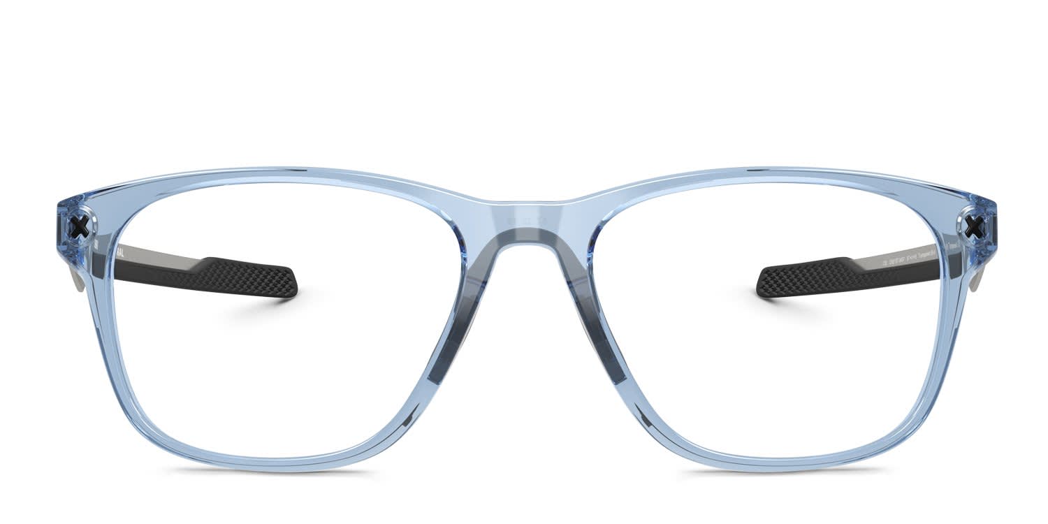 Oakley OX8187 Cerebral Clear, Blue glasses - Clear / Blue - Frontal View