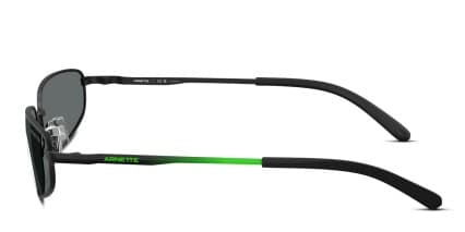 Arnette AN3092 Narro Black glasses - Black / Gray - Side View