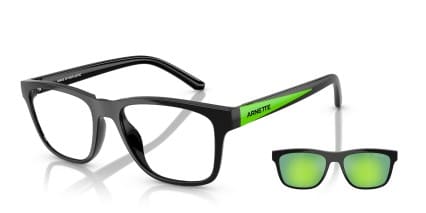 Arnette AN4347U Turbine w/Clip-On Black glasses - Black - Angle View