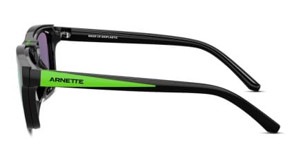 Arnette AN4347U Turbine w/Clip-On Black glasses - Black - Side View