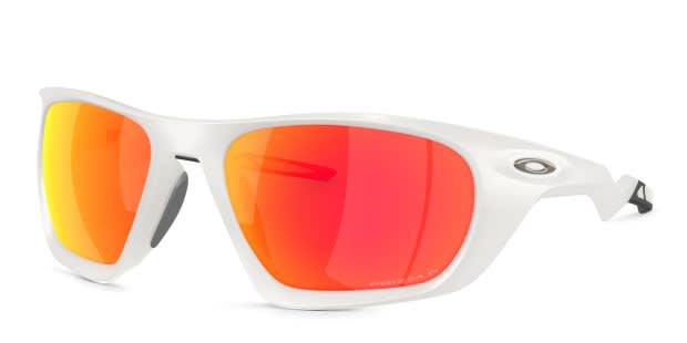 Oakley OO9431 Lateralis white frame with PRIZM ruby polarizedized