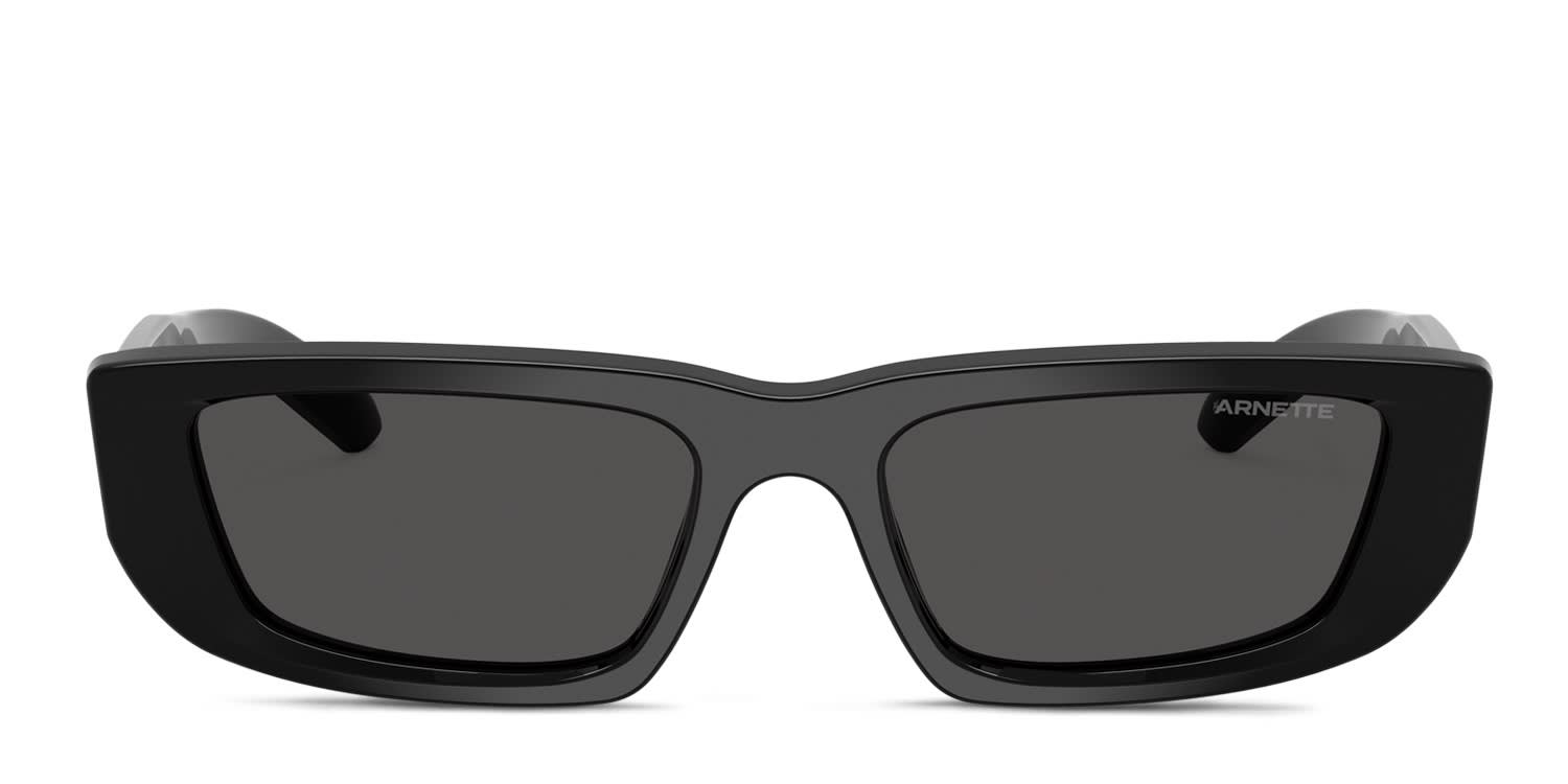 Le Specs Outta Love Shiny Black Prescription Sunglasses - 50