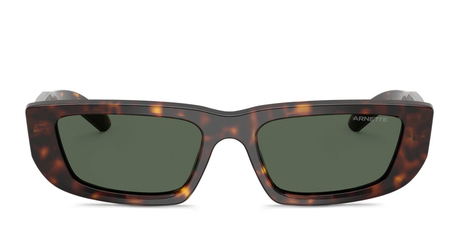 Arnette AN4357 Al Tortoise glasses - Tortoise / Green - Frontal View