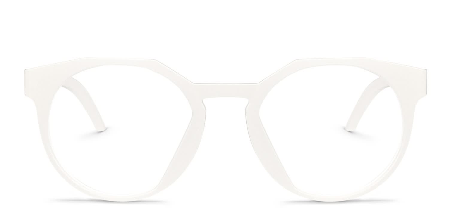 Oakley OX8139 Hstn Rx White glasses - White - Frontal View