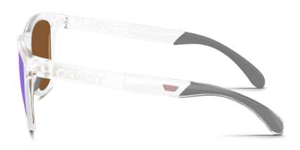 Oakley OO9503 Frogskins Range Xl Clear, Purple glasses - Clear / Purple - Side View
