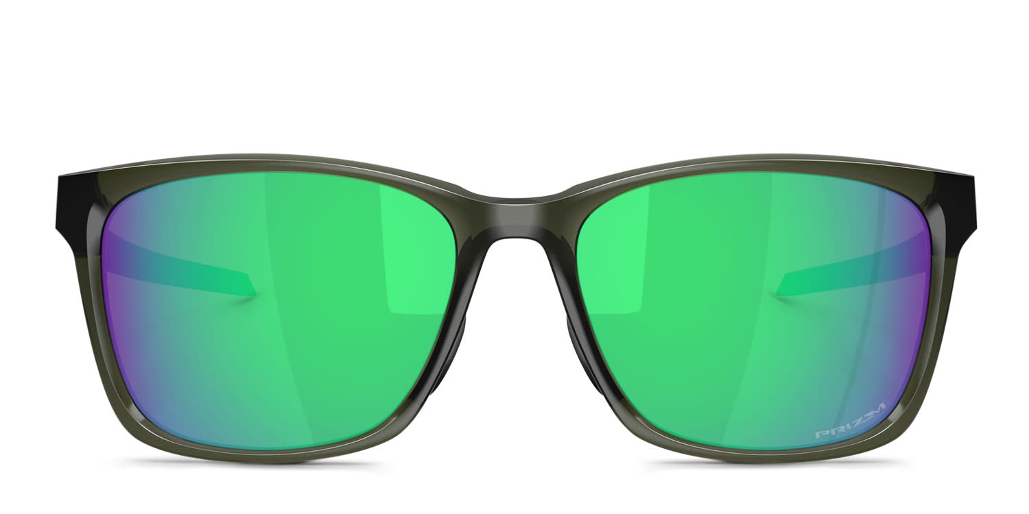 Lacoste L778S green frame with green flash lenses. Lenses provide