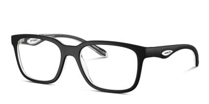 Arnette AN7284 Steek Black, Clear glasses - Black / Clear - Angle View