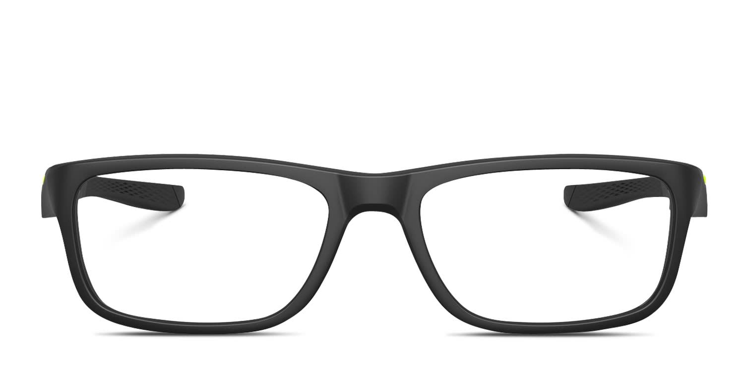 Oakley OX8164 Port Bow Black Eyeglasses | Includes FREE Rx Lenses