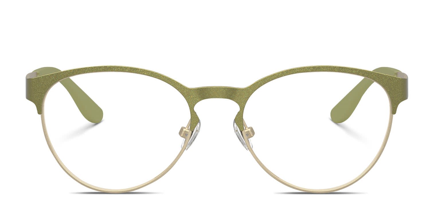 Oakley OY3005 Doting Green, Gold glasses - Green / Gold - Frontal View