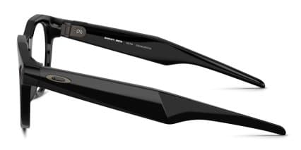 Oakley Meta HSTN OW8002 AI Glasses Prizm Transitions Black, Purple glasses - Black / Purple - Side View