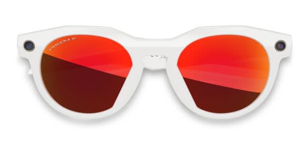 Oakley Meta HSTN OW8002 AI Glasses Prizm White Prescription Sunglasses
