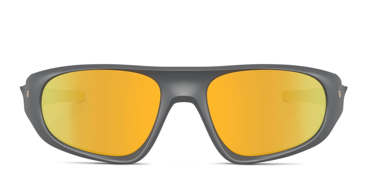 Oakley OO9528 Neoforma Gunmetal, Orange glasses - Gunmetal / Orange - Frontal View