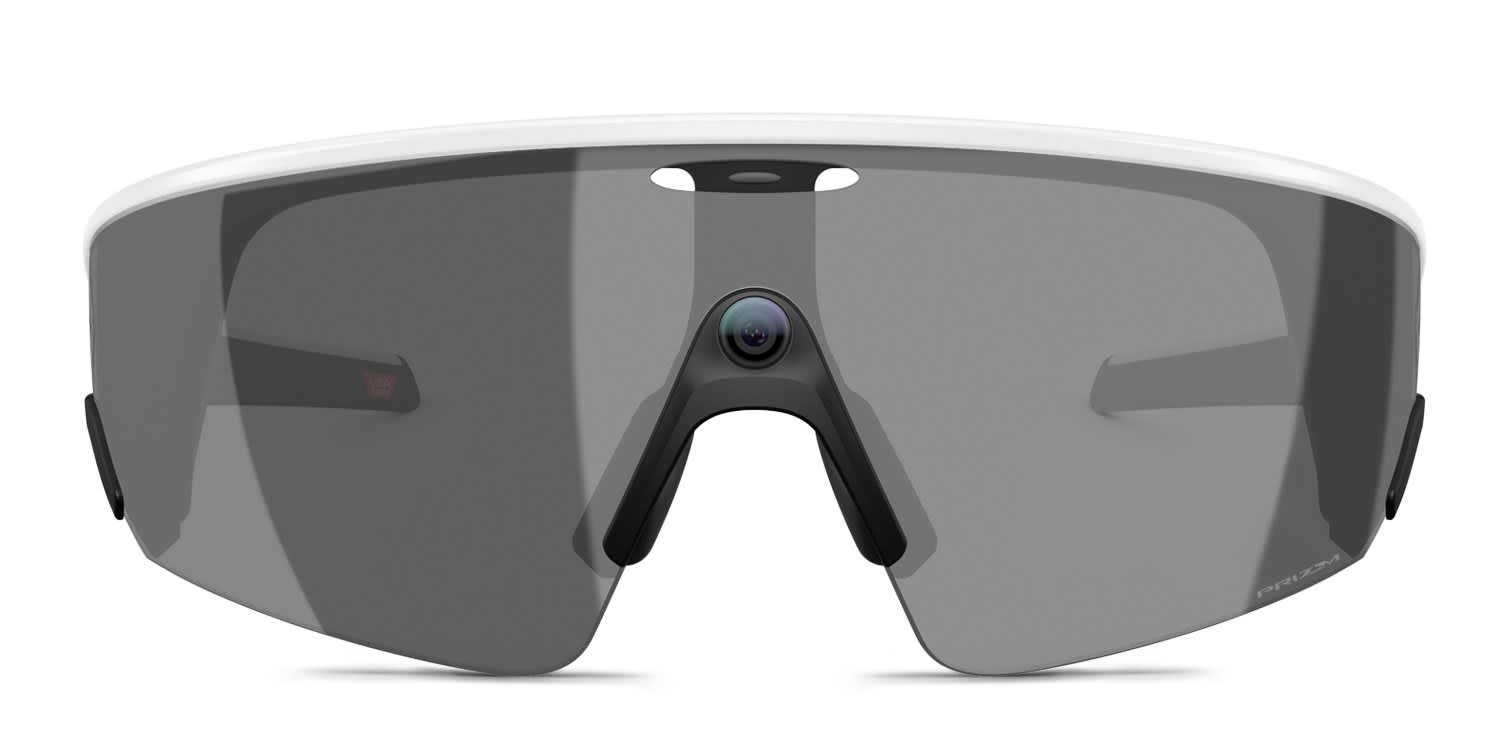 Oakley Meta OW8001 Vanguard AI Glasses Prizm White glasses - White - Frontal View