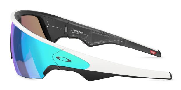 Oakley Meta OW8001 Vanguard AI Glasses Prizm White, Blue