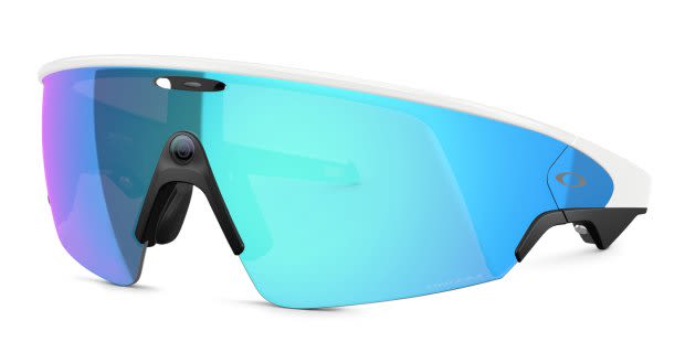 Oakley Meta OW8001 Vanguard AI Glasses Prizm White, Blue