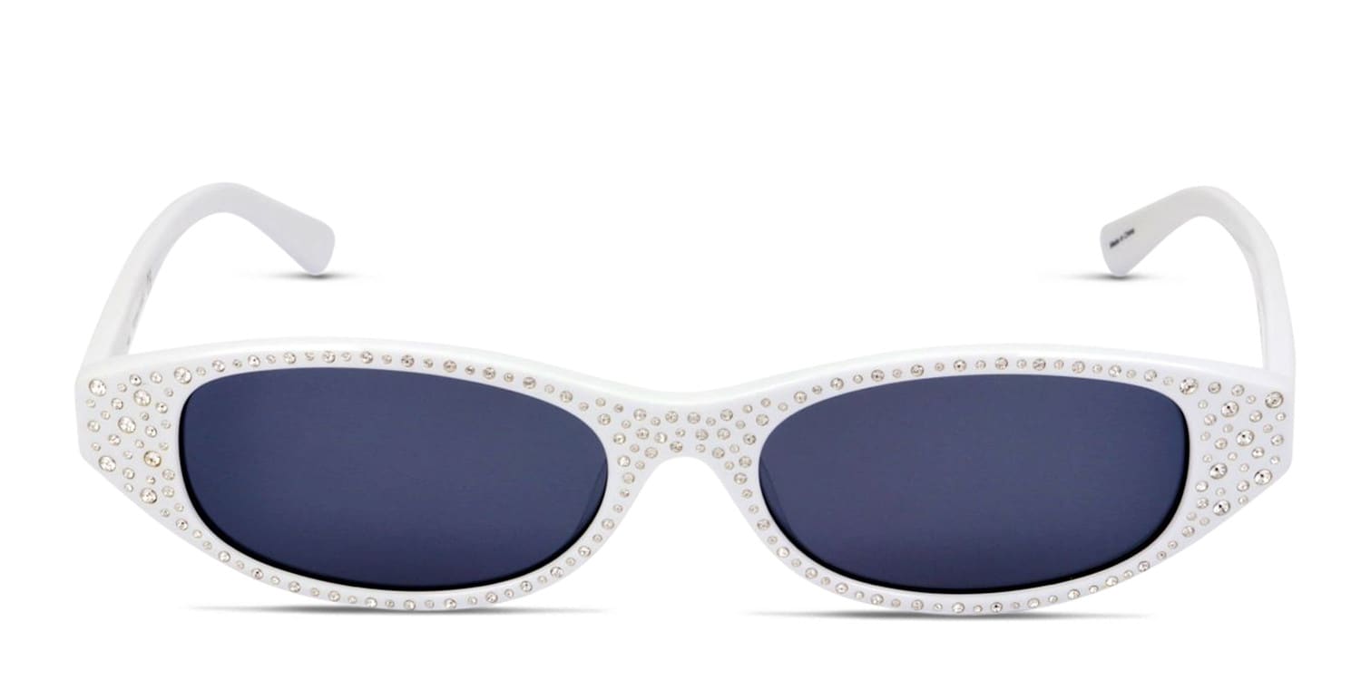 Victoria's Secret VS0004 Gray , White glasses - Gray / White - Frontal View