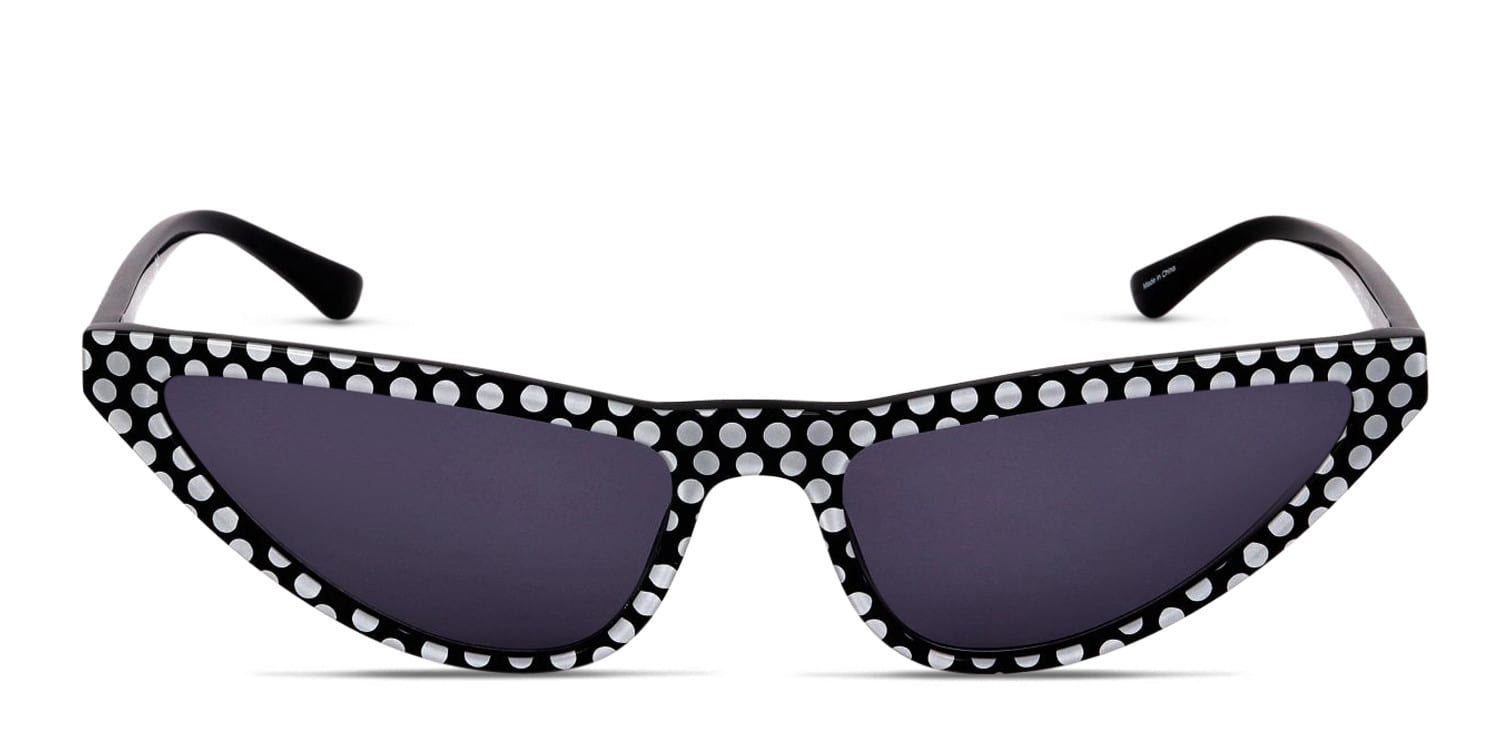 Victoria's Secret PK0004 Black , Gray , White glasses - Black / Gray / White - Frontal View