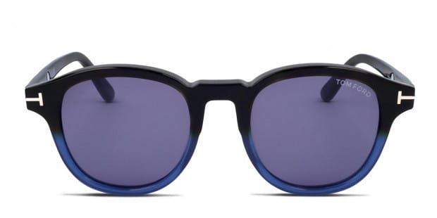 Tom Ford TF752 Jameson Black/Blue Prescription Sunglasses