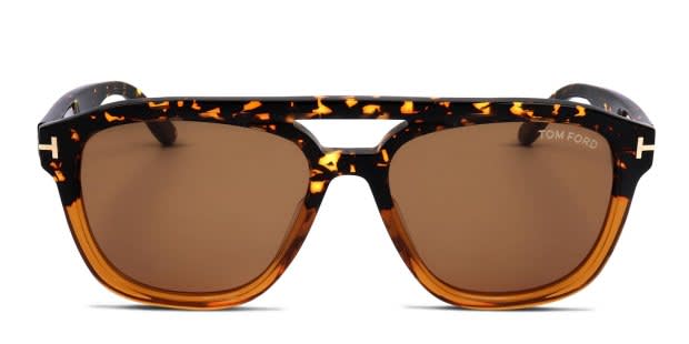Tom Ford TF0776 Gerrard Tortoise, Brown Prescription Sunglasses