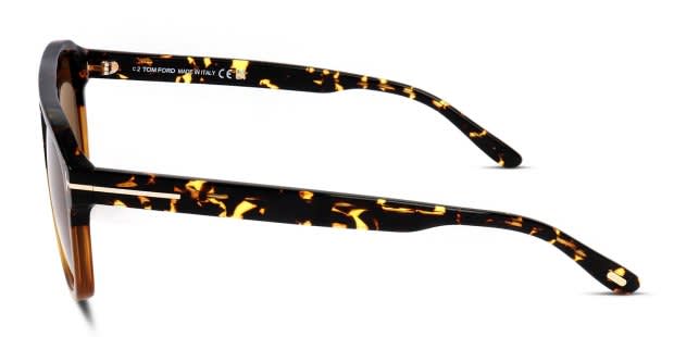 Tom Ford TF0776 Gerrard Tortoise, Brown Prescription Sunglasses