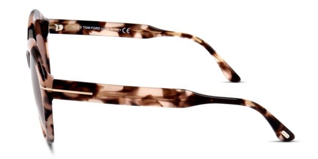 Tom Ford TF0763 Maxine Tortoise, Beige Prescription  display picture 3