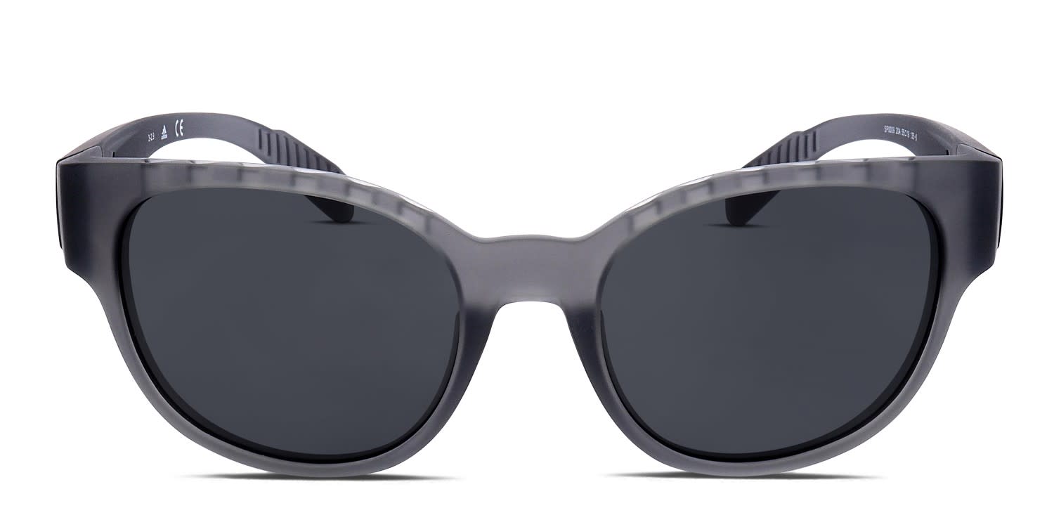 Adidas SP0009 Gray glasses - Gray - Frontal View