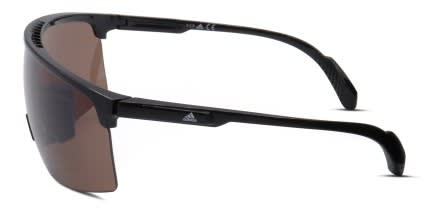 Adidas SP0005 Black, Brown glasses - Black / Brown - Side View
