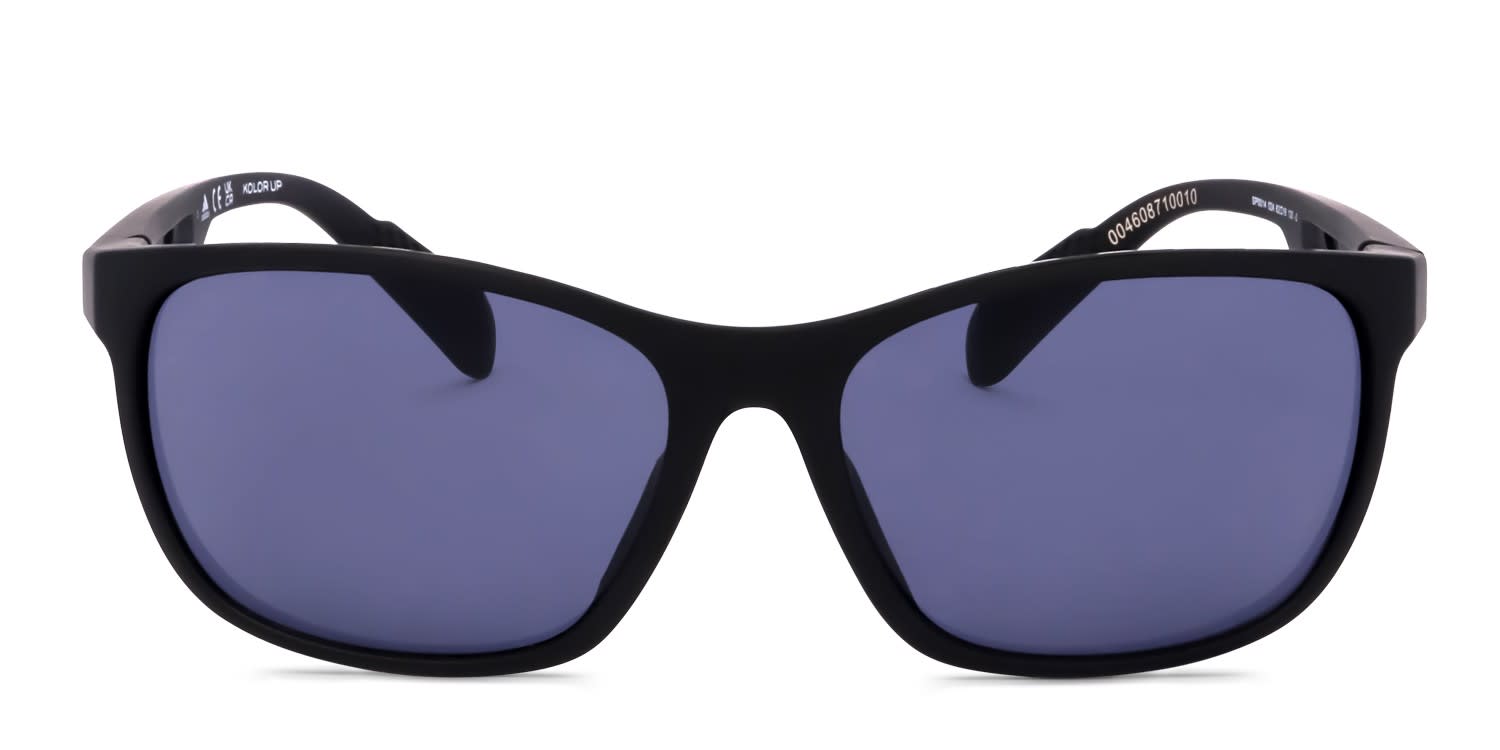 Adidas SP0014 Matte Black glasses - Matte Black - Frontal View